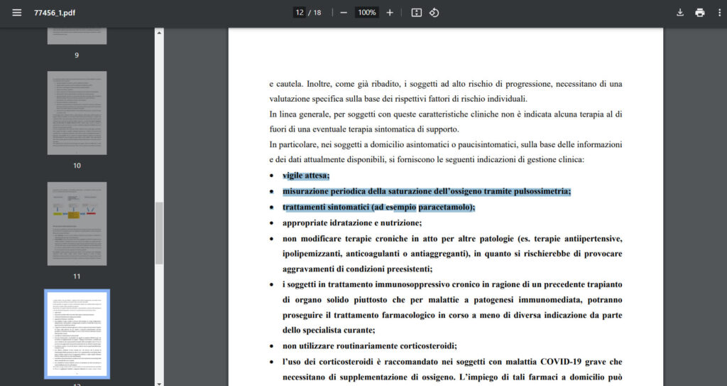 “Tachipirina e vigile attesa”: ecco i documenti ministeriali che confutano le negazioni di Roberto Speranza